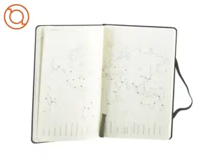 Kalender bog fra Moleskine (str. 21 x 13 cm)