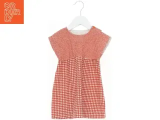 Rød og hvid ternet kjole fra Zara (str. 92)