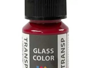Transparent Pink Maling til Glas og Porcelæn - 30ml