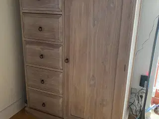 Herre Kommode Hvidolieret EG