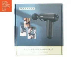 Genopladelig massagepistol fra Melissa