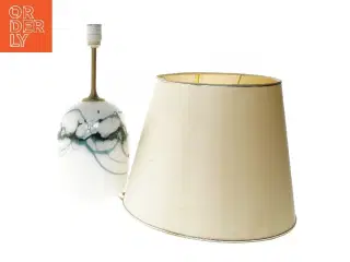 Stor Holmegaard bordlampe, model "Sakura", opalglas