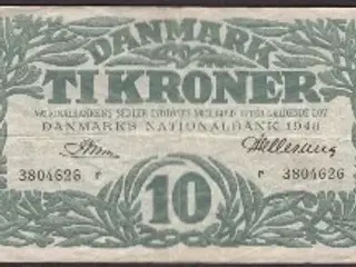 Danmark 10 Kroner 1948r