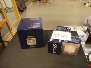 4 kasser LED lys SIRIUS