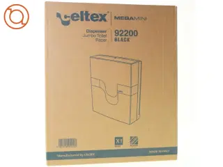 Dispense jumbo toilet paper mega mini 9 2 2 0 0 black fra Celtex (str. 39 x 33 x 13)