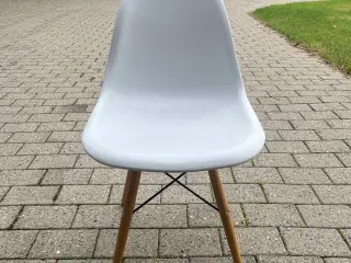 Spisebordsstol hvid