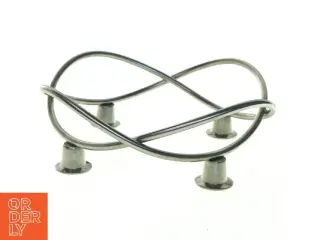 SEASON lysestage fra Georg Jensen (str. 27 cm. og 8 cm hold)
