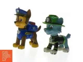 Paw Patrol figurer Chase og Rocky fra Paw Patrol (str. 7 cm)