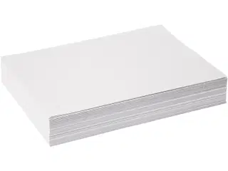 Tegnepapir, A4, ark 210x297 mm, 80 g, hvid, 500ark/ 1 pk.