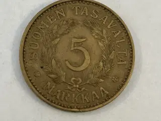 5 Markkaa Finland 1933