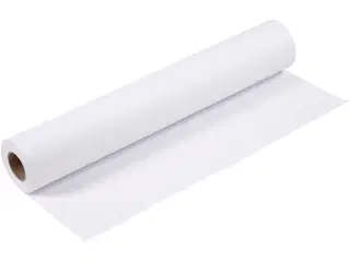 Tegnepapir på rulle, B: 61 cm, 80 g, hvid, 50m/ 1 rl.