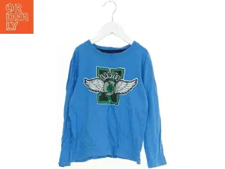 Langærmet T-shirt med &#39;Eagles&#39; print fra Mads & Mette (str. 122)