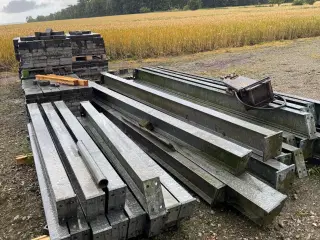 Stålspær galvaniseret, har aldrig været brugt