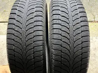 2 stk. vinterdæk Bridgestone 215/70-R16 100T
