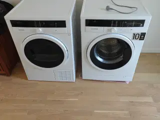 Grundig vaskemaskine og tørretumbler.