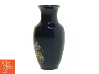 Japansk vase med fuglemotiv (str. 16 cm)