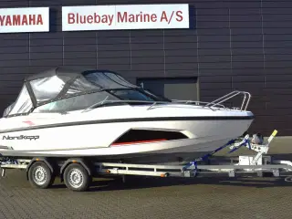 Nordkapp Noblesse 660 m/200HK Yamaha og udstyr / let brugt