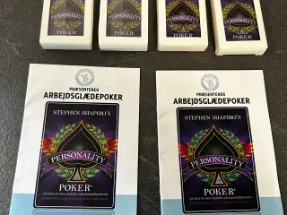 Personality Poker - Arbejdsglæder Poker sæt - NYT