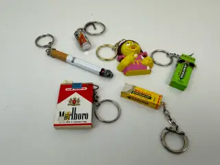 Retro nøgleringe lot: 'Reklame'