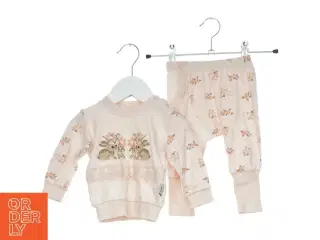 Børnetrøje og leggings med kaninmotiv fra Mc Elci (str. 62)