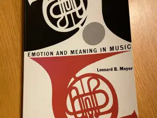 Emotion and meaning in music sælges superbilligt