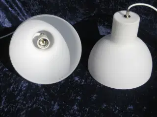 2 loftlamper i glas