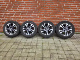 Original Opel varevogn alufælge med Michelin dæk. 