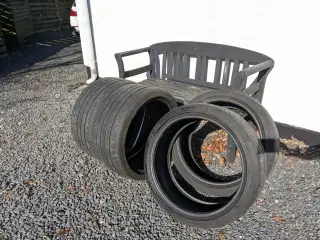 Brugte Michelin 19" dæk