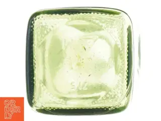 Gammel grøn glasflaske (str. H 23 cm)