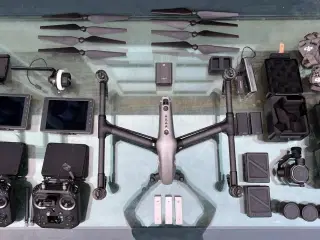 DJI Inspire 2 Drone med ny Zenmuse X7 Gimbal