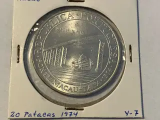 20 Pacatas Macau 1974
