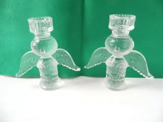 Bjørn Wiinblad glasengle lysestager