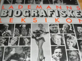 Lademanns BIOGRAFISKE leksikon.