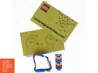 LEGO børneur med udskiftelige leddet fra LEGO (str. Ø 8 mm)