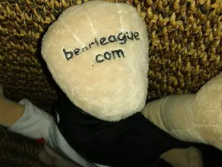 MANCHESTER UNITED FAN BAMSE, SOM NY, BEARLEAGUE
