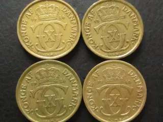 1/2 kr 1924, 1925, 1926 og 1940
