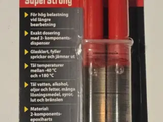 2 komponentlim 30 gram i dobbeltsprøjte