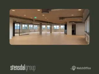 Storrumskontor med attitude og stil