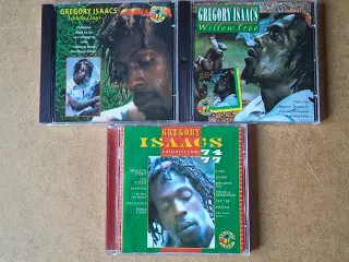 .GREGORY  ISAACS  CDer sælges stykvis