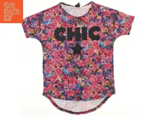 Blomstret T-Shirt fra Kids Up (str. 116)