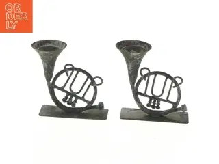 Vintage stager i form af trompet (str. 7x8 cm)
