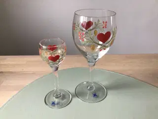 Firkløveren juleglas