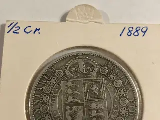 1/2 Crown 1889 England