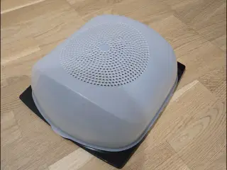 Stor osteklokke fra Tupperware