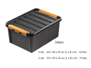 Smartstore Pro Orthex opbevaringskasser m/låg