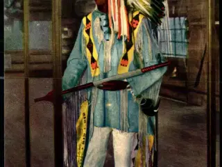 Indianeren i Blokhuset - Rebild - Rudolf Olsen 478 - Ubrugt