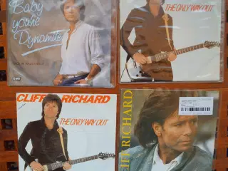 Cliff Richard: 7 stk singleplader
