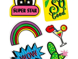 Soft Stickers, Super Star, ark 12,2x17,75 cm, 1 ark