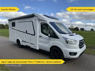 2026 - Etrusco V 6.8 SCF Scandic Edition Aut.   Lækker Autocamper med automatgear og face to face siddegruppe fra Hinshøj Caravan.