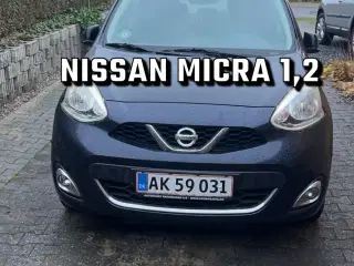 Nissan Micra 1,2 Tekna fra 2013